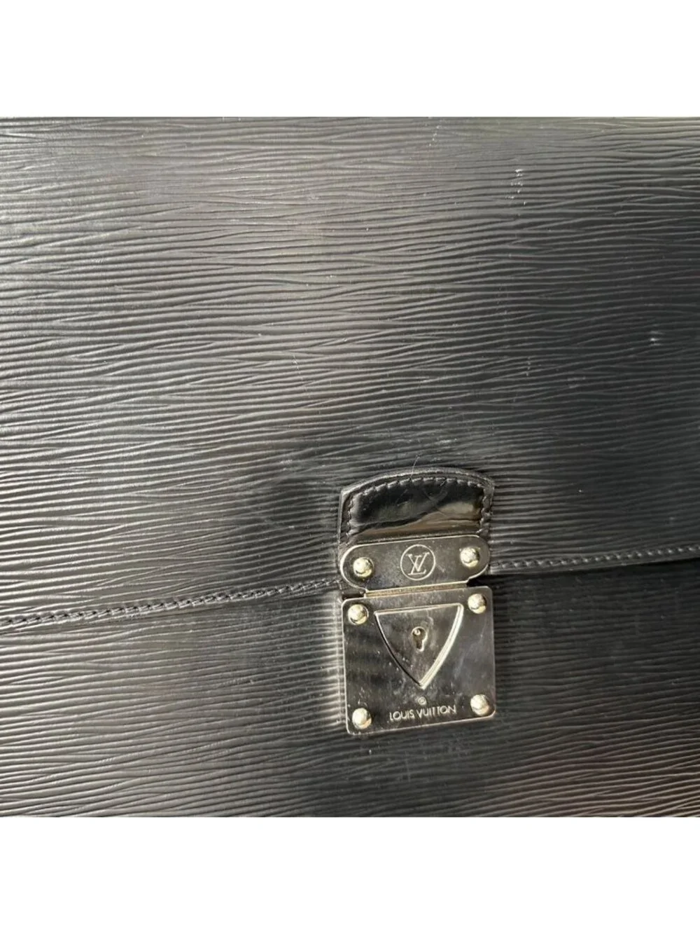 Louis Vuitton Epi Document Purse Robusto Business Black